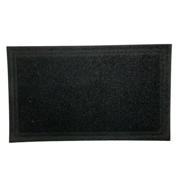 Doormat Christmas Poinsettia Heavy Duty Indoor/Outdoor Red Black 18 x 30 in - Picture 7 of 14